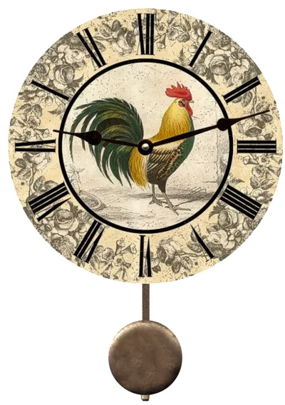 Rooster Clock- Rooster Wall Clock