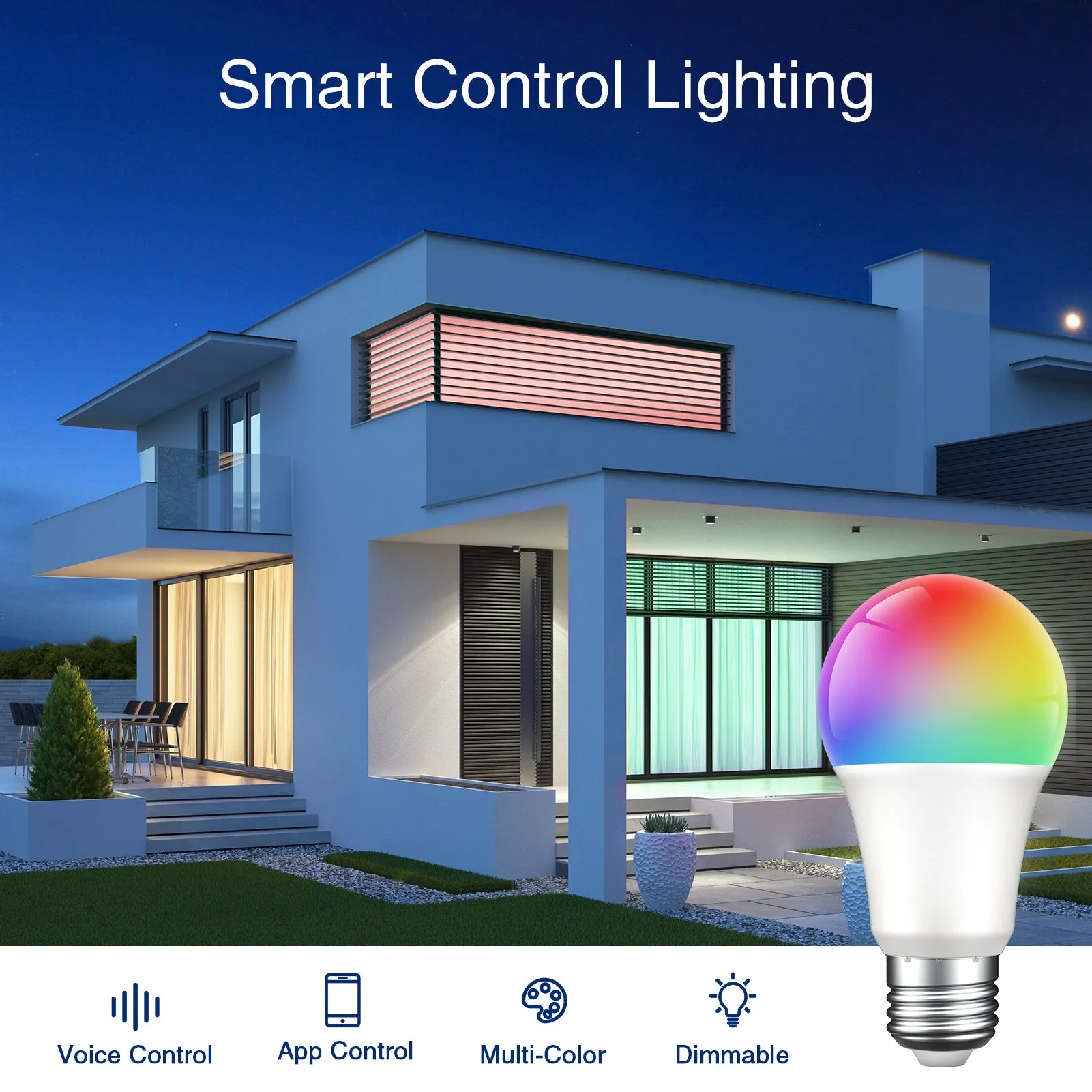 Smart Bulb GHomeSmart® WB4