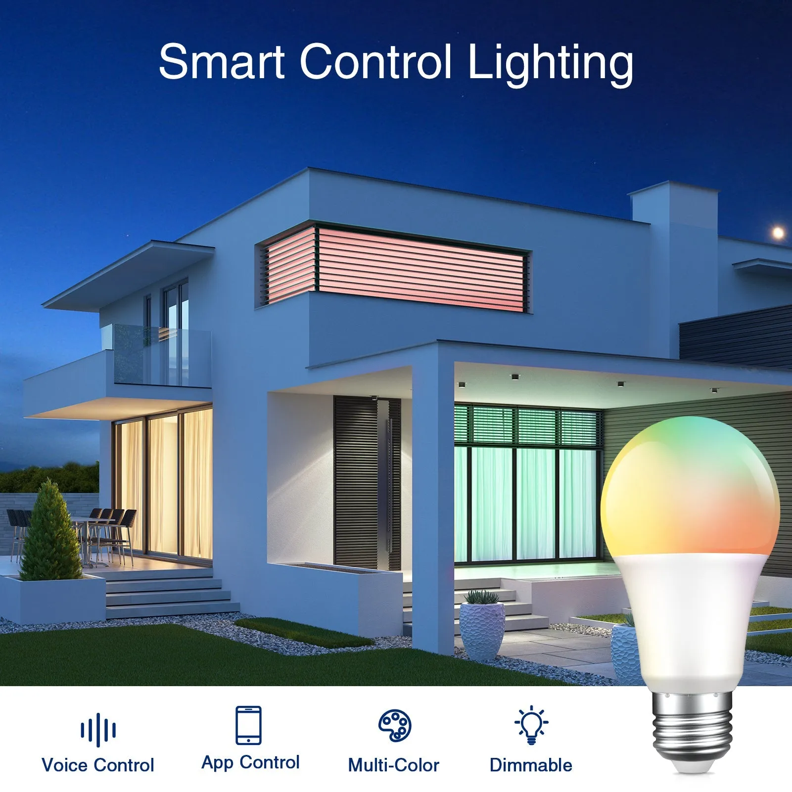 Smart Bulb GHomeSmart® WB4