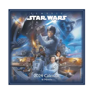 Star Wars (Classic) 2024 Square Calendar