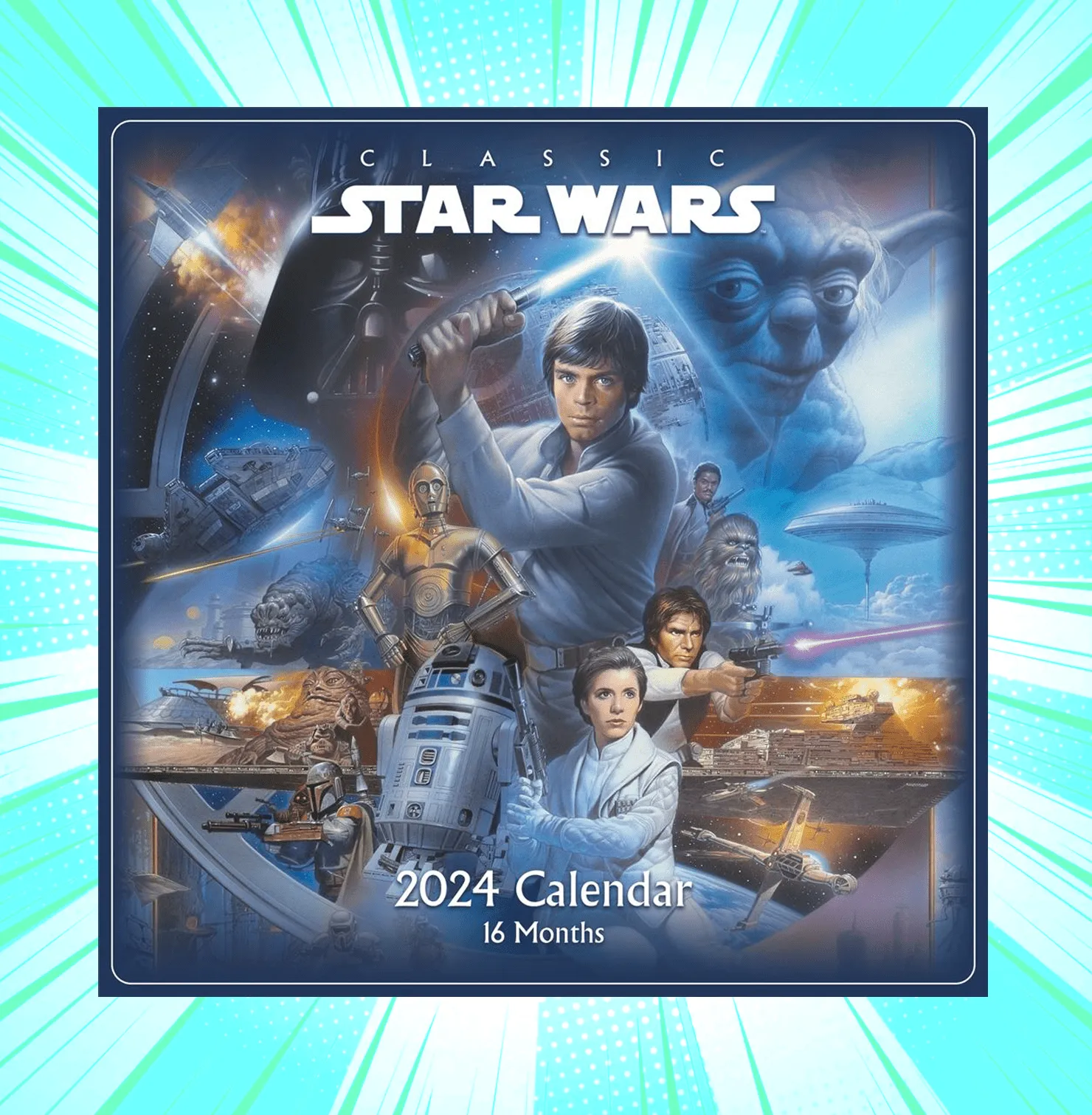 Star Wars (Classic) 2024 Square Calendar