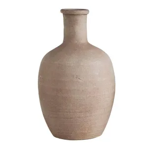 Taupe Terracotta Vase Large