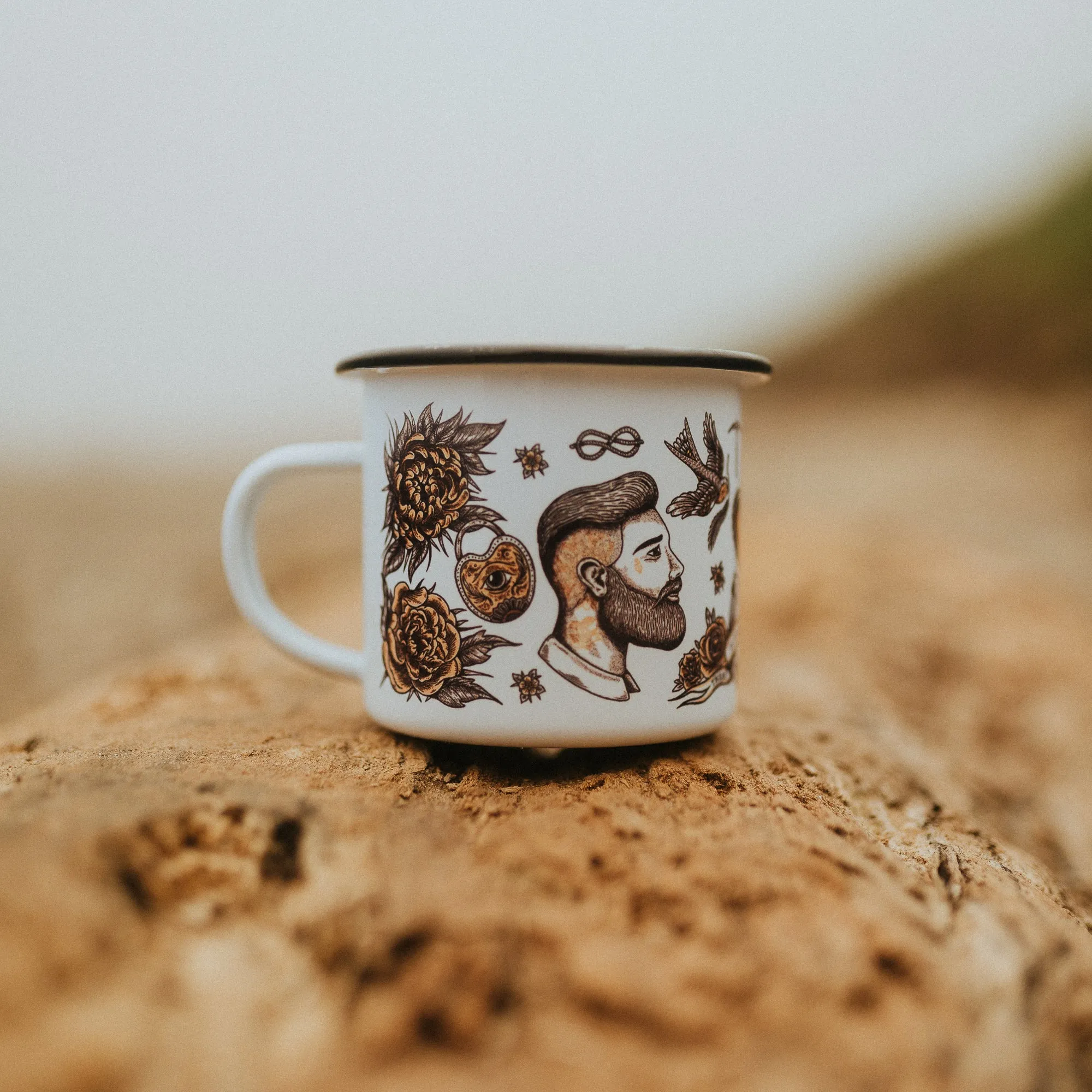 THERE IS NO ME, WITHOUT YOU - ENAMEL MUG