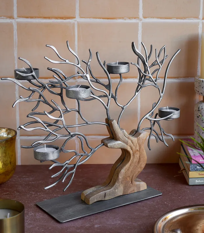 Tree of Light Candleholder