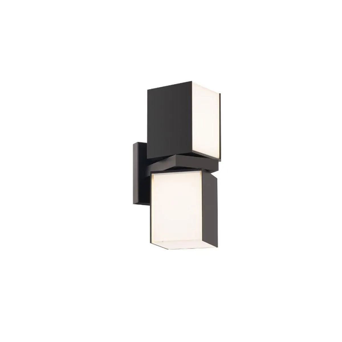 Vaiation 12 in. LED Outdoor Sconce Sconce 3000K Black Finish