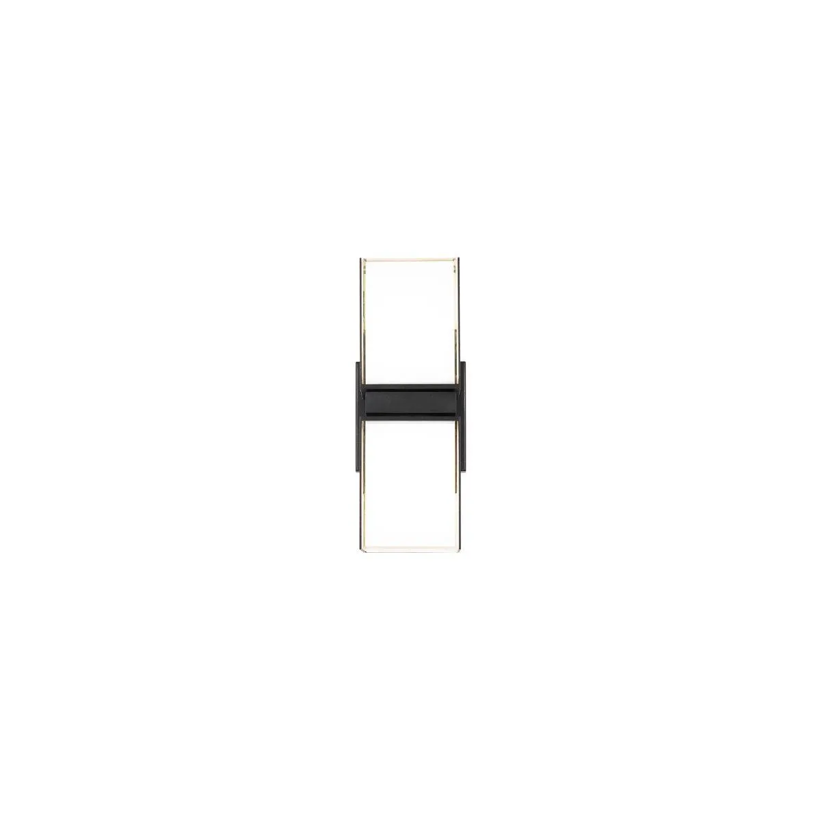 Vaiation 12 in. LED Outdoor Sconce Sconce 3000K Black Finish