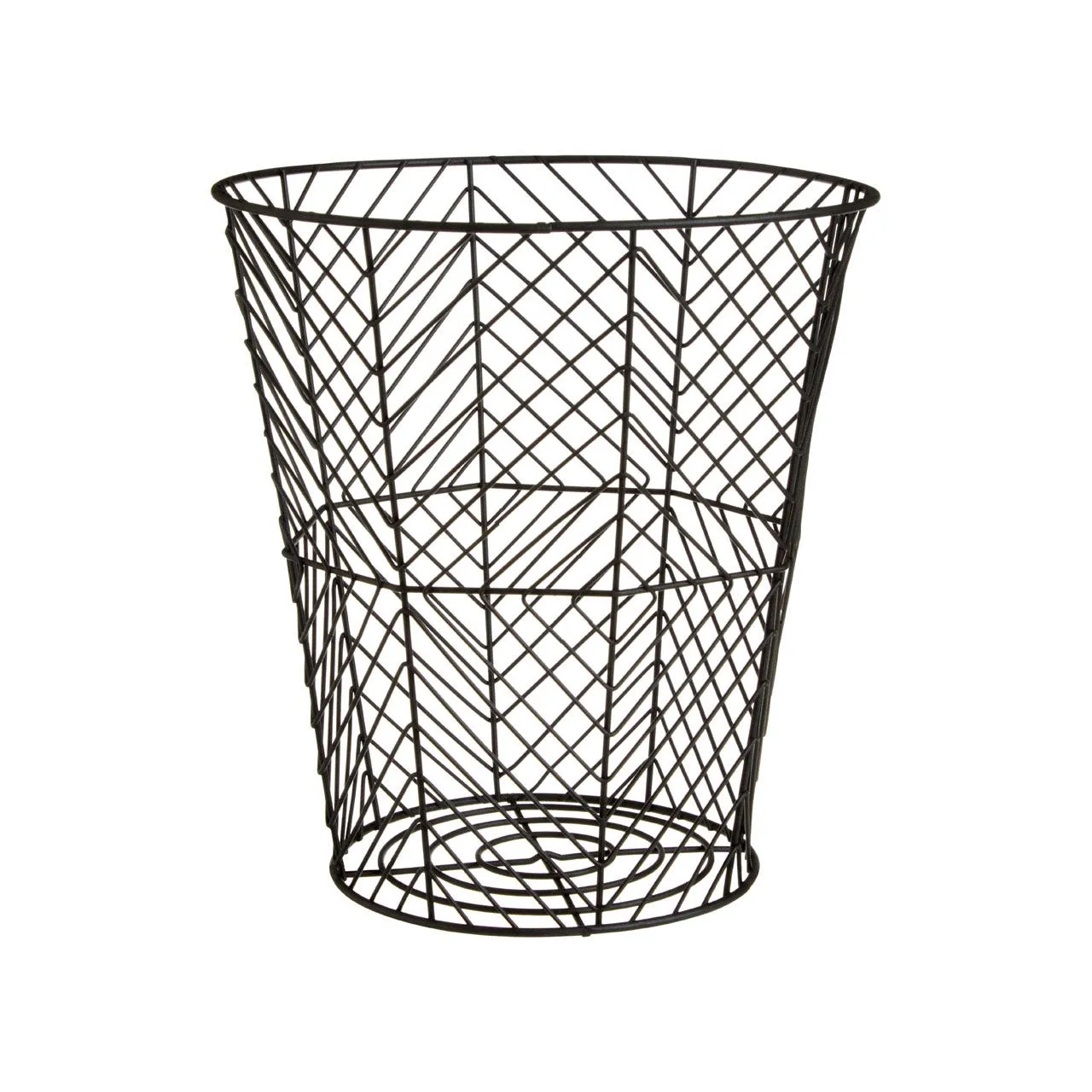 Vertex Black Powder Coat Storage Basket