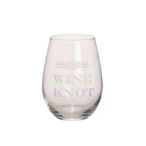 Wine Knot Stemless Glass